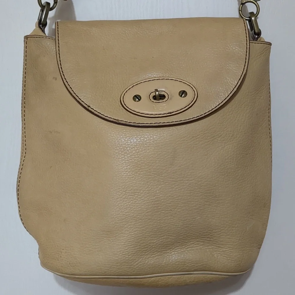 UGG Leather Hobo Bag with long strap
